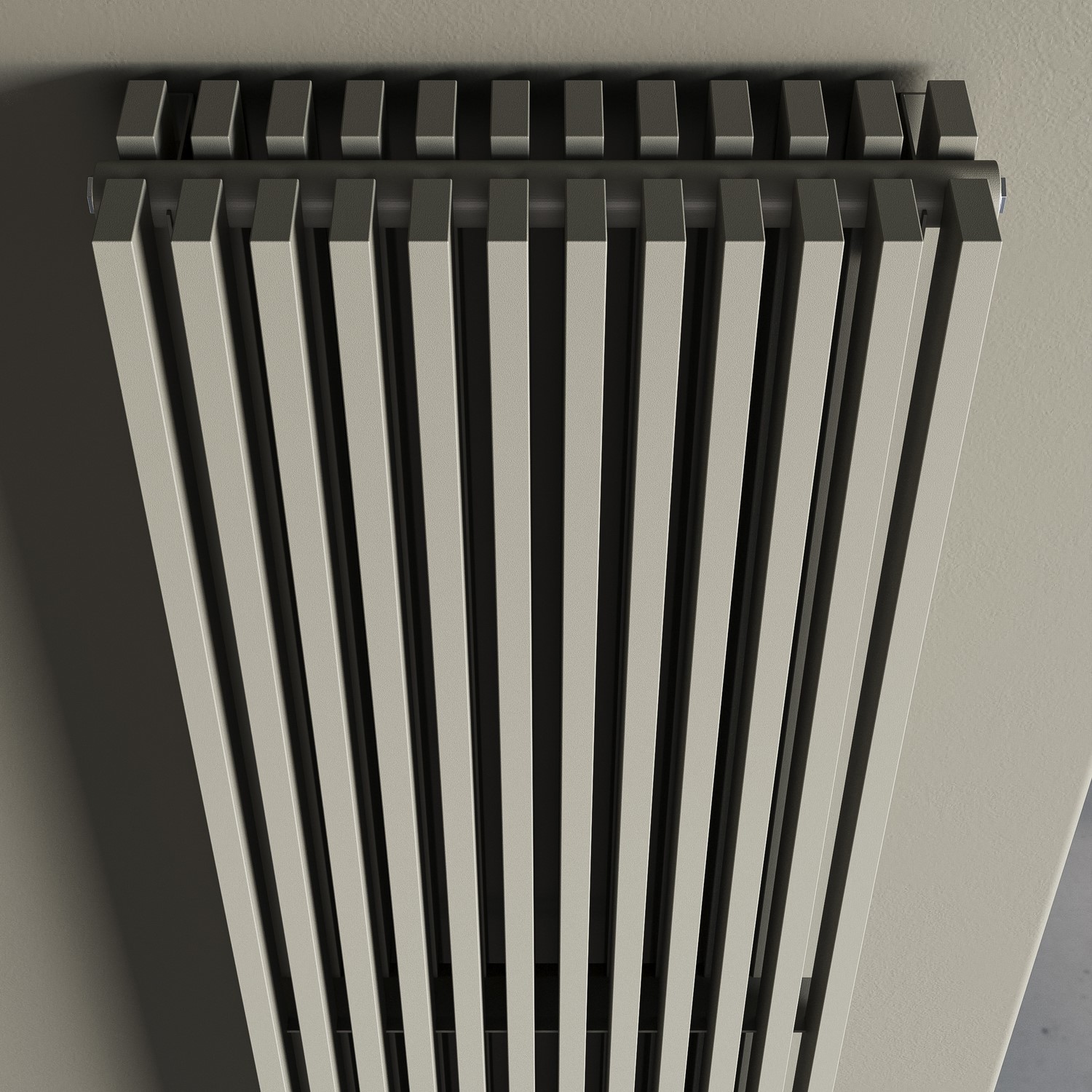 Beige Vertical Double Panel Radiator 1600 x 450mm – Nevada - Better ...