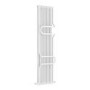 Vertical White Column Radiator with Towel Bars 1800 x 460mm - Nevis