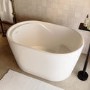Freestanding Japanese Soaking Deep Bath With Seat 1200 x 630mm - Niki