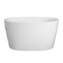 Freestanding Japanese Soaking Deep Bath With Seat 1200 x 630mm - Niki