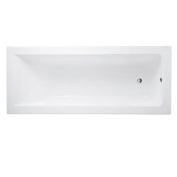 RAK Ceramics Metropolitan Single Ended Acrylic Bath - 1700 x 700mm RAK Ceramics Metropolitan Single Ended Acrylic Bath - 1700 x 700mm