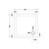 Low Profile Shower Tray 760 x 760mm - Purity