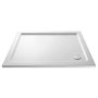 900 x 760mm Low Profile Rectangular Shower Tray  - Purity