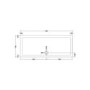 1700x700mm Low Profile Rectangular Shower Tray - Purity