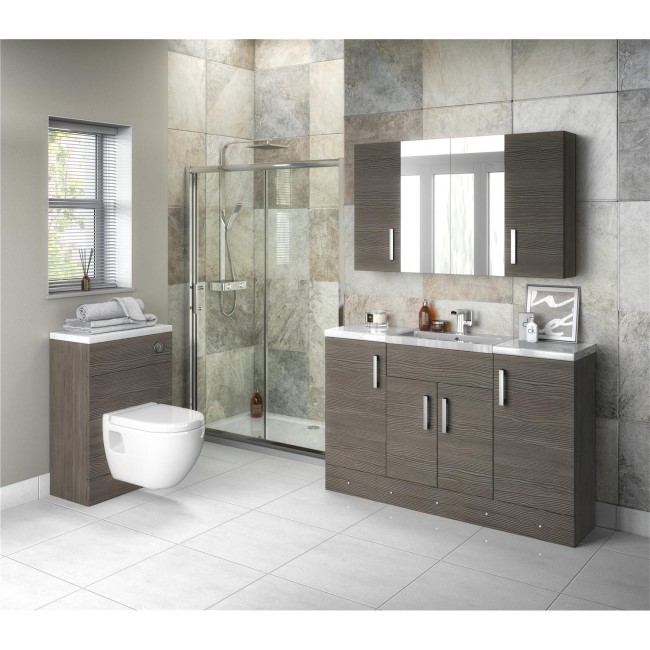 GRADE A1 - Moderno Fitted 800mm Vanity Unit