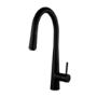 ONLY OPENED - Black Single Lever Pull Out Monobloc Kitchen Sink Mixer Tap - Enza Olney