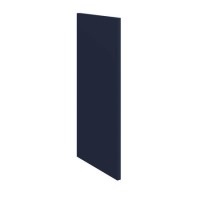 GRADE A1 - Blue End Panel for Fitted Bathroom Furniture - Ontario