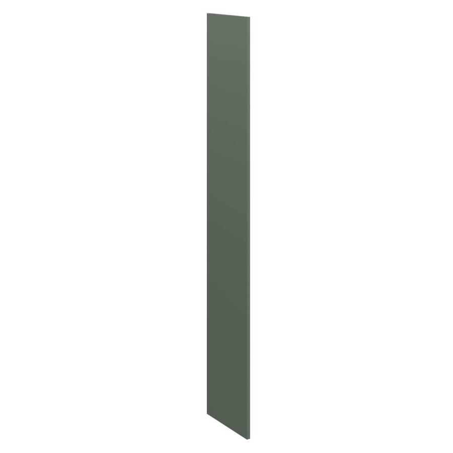 Green Tall End Panel for Fitted Bathroom Furniture - Ontario