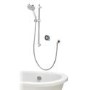 Aqualisa Optic Q Smart Digital Shower Concealed with Adjustable Head and Bath Filler HP/Combi