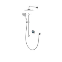 Aqualisa Optic Q Dual Wall Mounted Smart Digital Mixer Thermostatic Shower Gravity Pumped