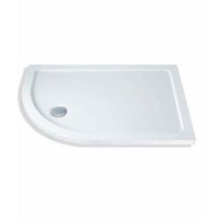 Claristone 1000X800mm LH Shower Tray + waste