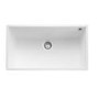 Single Bowl Undermount White Granite Kitchen Sink- Rangemaster Oridian 760