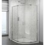 Claritas 6mm Offset Quadrant Shower Screen Enclosure - 1200 x 900mm