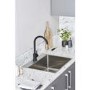 Single Bowl Chrome Stainless Steel Undermount Kitchen Sink - De Santii