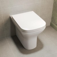 Back to Wall Rimless Toilet with Soft Close Seat - Palma Back to Wall Rimless Toilet with Soft Close Seat - Palma