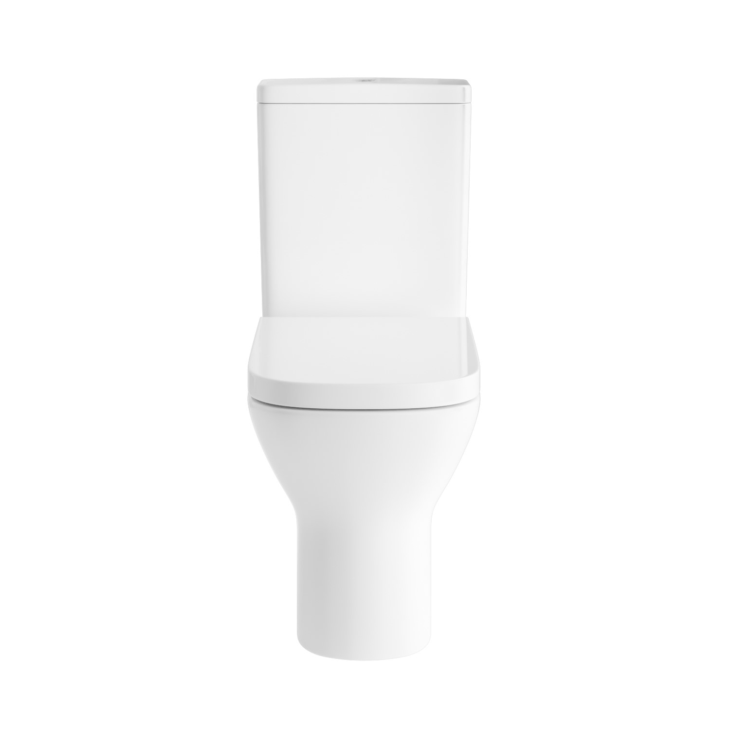 Close Coupled Rimless Open Back Toilet with Soft Close Seat - Palma ...