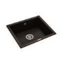 GRADE A1 - Box Opened Rangemaster Paragon Single Bowl Undermount Black Granite Kitchen Sink