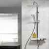GRADE A1 - Triton Showers Push Button Mixer Shower - Chrome