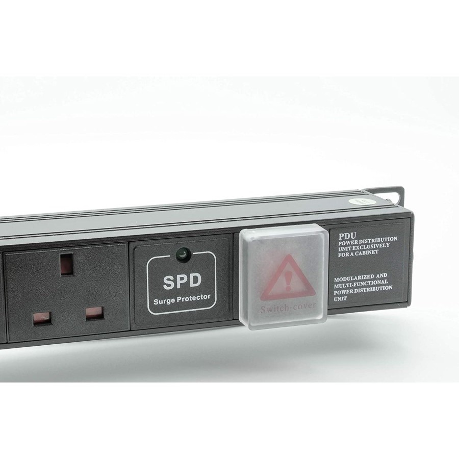 DYNAMODE 12 Way High Density Vertical 13A Switched PDU / Power Bar w/ Surge Protection Rackmount