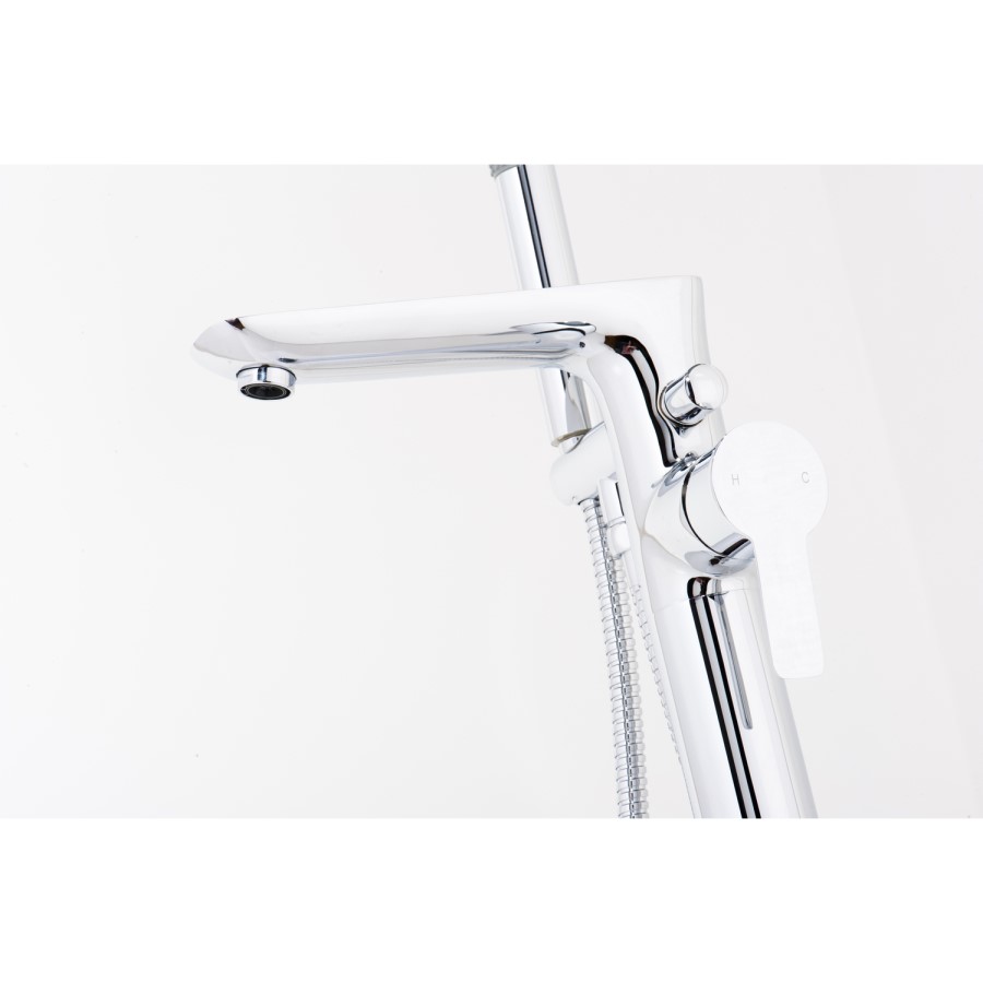 GRADE A3 - Albarno Freestanding Bath Mixer Tap