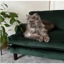 ONLY OPENED - Dog Sofa Bed in Green Velvet - Payton