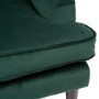 ONLY OPENED - Dog Sofa Bed in Green Velvet - Payton