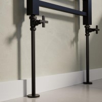 Matt Black Radiator Pipe Covers 300mm Matt Black Radiator Pipe Covers 300mm