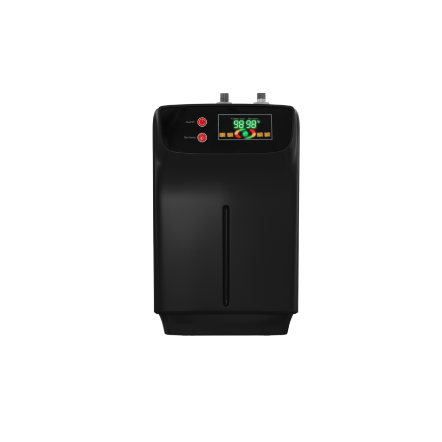 Brushed Brass 3 in 1 Instant Boiling Hot Kitchen Mixer Round Tap with 3L Boiler - Pronto Vesta