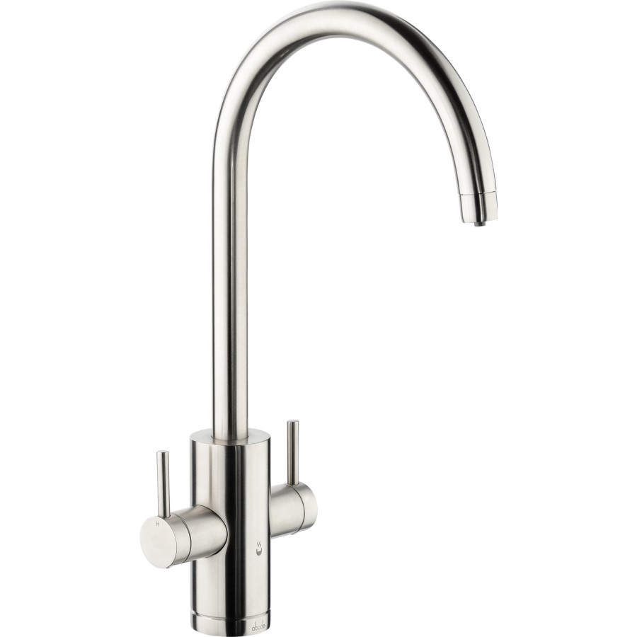 Abode PT1002 Pronteau Profile 4 in 1 Instant Hot & Filtered Water Tap - Brushed Nickel