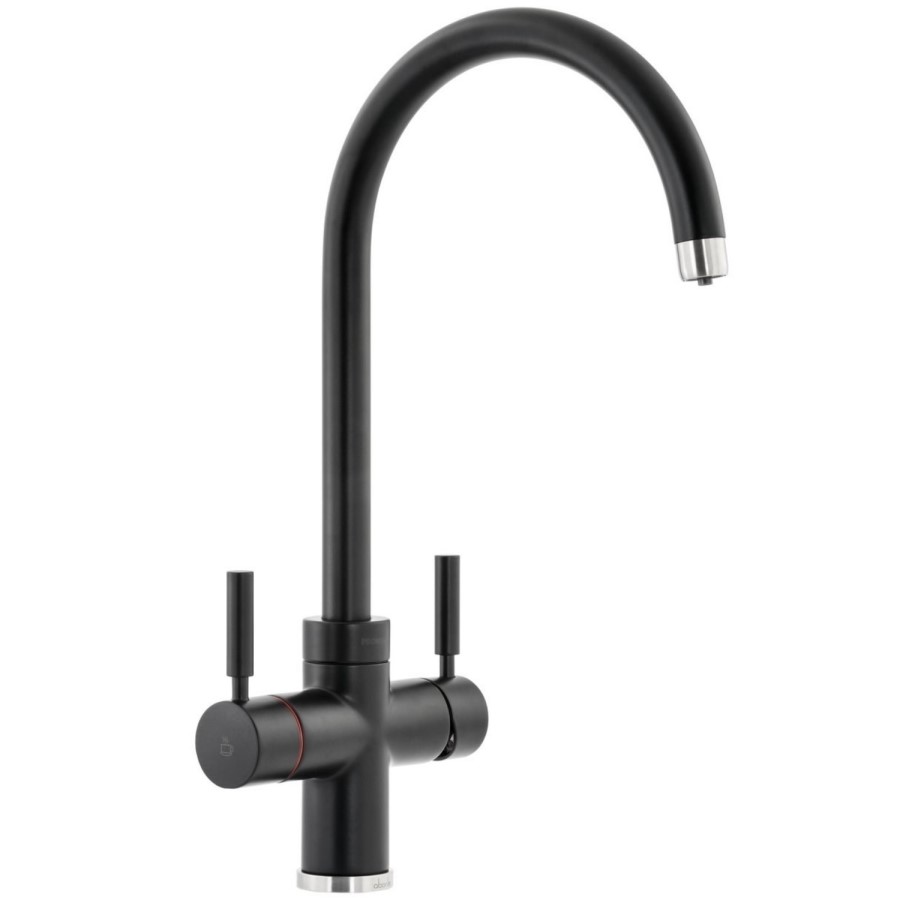 Abode PT1104 Pronteau 3 in 1 Prostream Monobloc Instant Boiling Water Tap - Matt Black