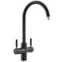 Abode PT1104 Pronteau 3 in 1 Prostream Monobloc Instant Boiling Water Tap - Matt Black
