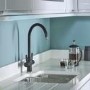 Abode PT1104 Pronteau 3 in 1 Prostream Monobloc Instant Boiling Water Tap - Matt Black