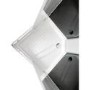 800x800mm Square Electric Hydro Shower Cabin with Black Glass 8.5kw Electric Shower and Shower Tray - Vidalux