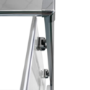 900x900mm Square Electric Hydro Shower Cabin with White Glass. 9.5kw Electric Shower and Shower Tray - Vidalux
