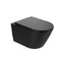 Black Wall Hung Smart Bidet Japanese Toilet - Purificare