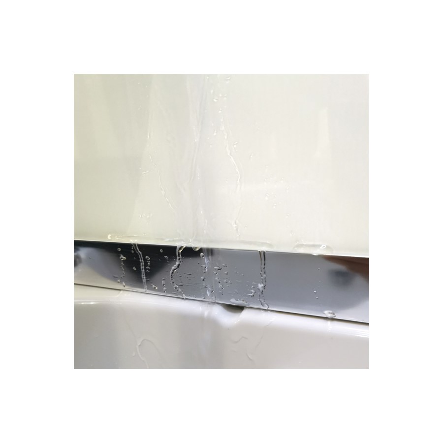 900x900mm Hydro Shower Cabin Square with White Panel - Shower Tray & 3 Outlet Thermostatic Mixer Shower System - Vidalux