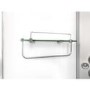 900x900mm Hydro Shower Cabin Square with White Panel - Shower Tray & 3 Outlet Thermostatic Mixer Shower System - Vidalux