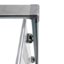 800x800mm Hydro Shower Cabin Square with White Panel - Shower Tray & 3 Outlet Thermostatic Mixer Shower System - Vidalux