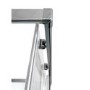 900x900mm Hydro Shower Cabin Square with Black Glass - Shower Tray & 3 Outlet Thermostatic Mixer Shower System - Vidalux