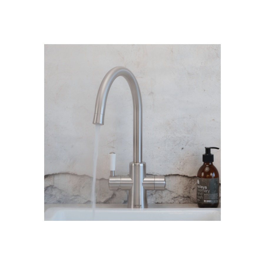 QETTLE Signature Classic 4 in 1 Instant Boiling Water Tap 4 Litre - Stainless Steel