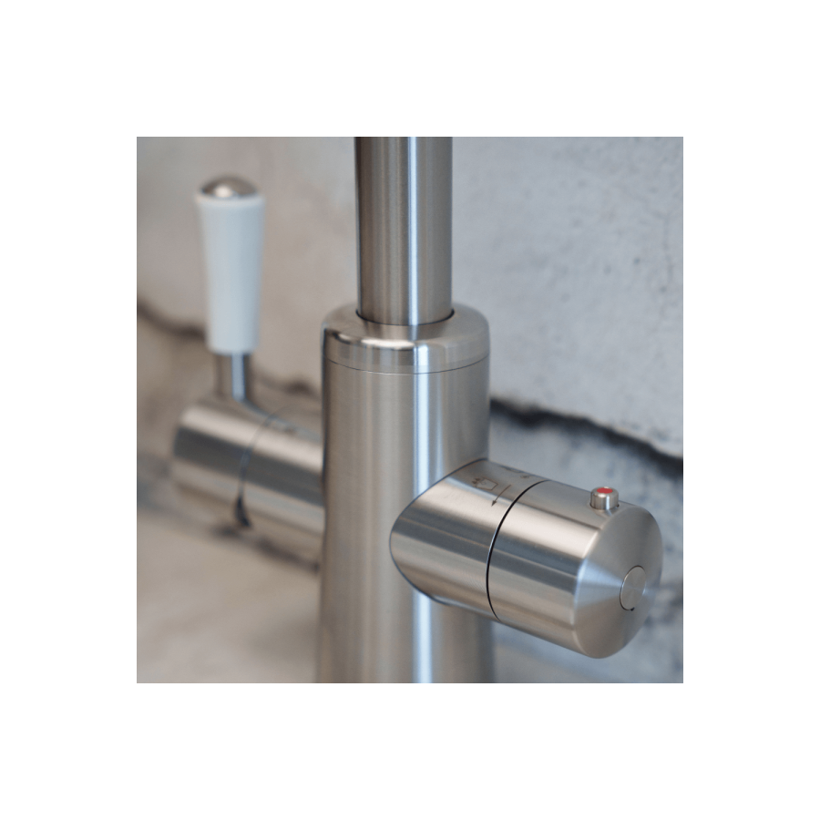 ONLY OPENED - QETTLE Signature Classic 4 in 1 Instant Boiling Water Tap 7 Litre - Stainless Steel