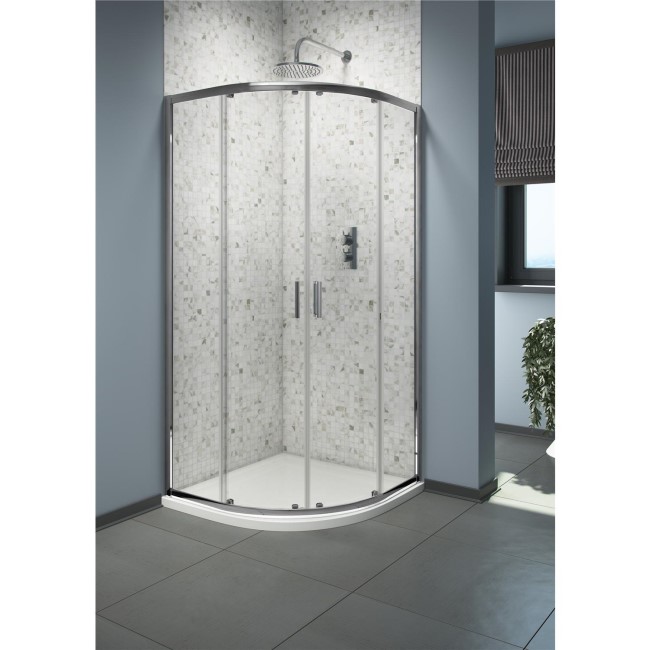 Quadrant Shower Enclosure 900mm x 900mm - 6mm Glass - Claritas Range