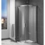 GRADE A1 - Quadrant Shower Enclosure 800mm - 6mm Glass