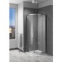 Quadrant Shower Screen Enclosure 1000 x 1000mm - 6mm Glass - Claritas Range