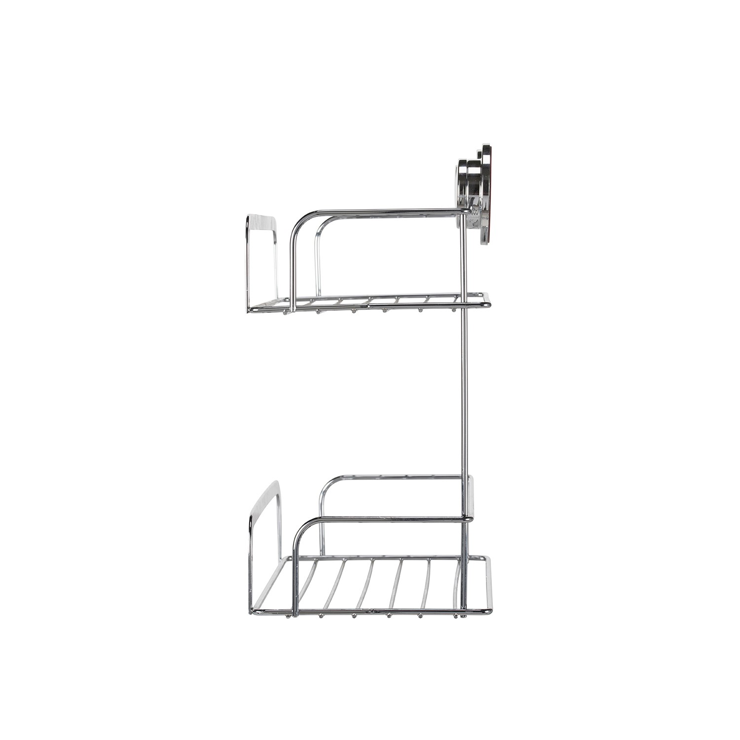 Chrome 2 Tier Suction Shower Caddy Croydex Better Bathrooms