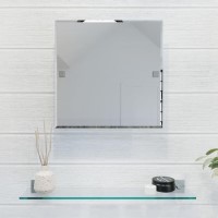 Square Tilting Bathroom Mirror 380 x 380mm - Croydex Square Tilting Bathroom Mirror 380 x 380mm - Croydex