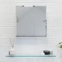Square Tilting Bathroom Mirror 380 x 380mm - Croydex