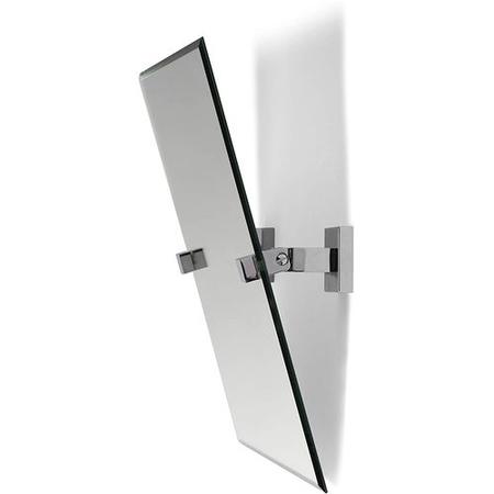 GRADE A1 - Square Tilting Bathroom Mirror 380 x 380mm - Croydex