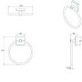 Chester Flexi-Fix 5 Piece Bathroom Accessory Set - Croydex
