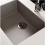 Reginox Large Single Bowl Regi-Granite Grey Undermount Kitchen Sink